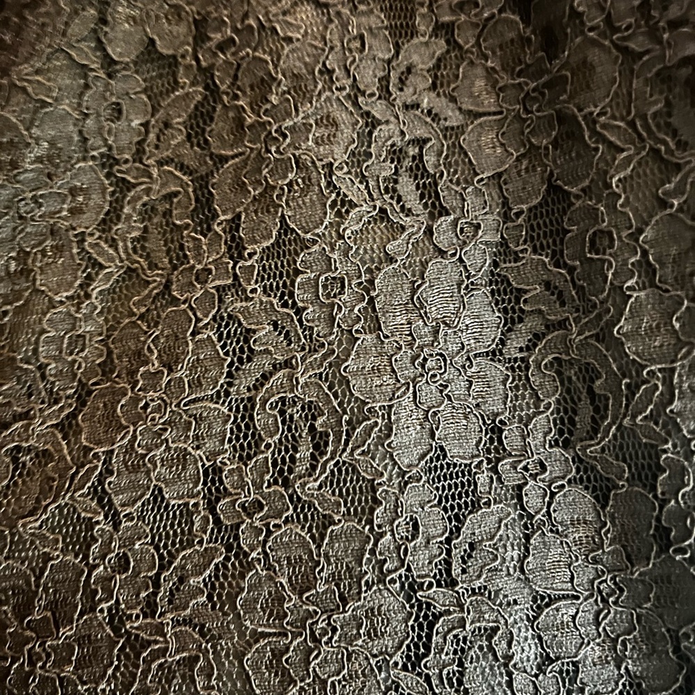 Cold water creek black lace dress pants